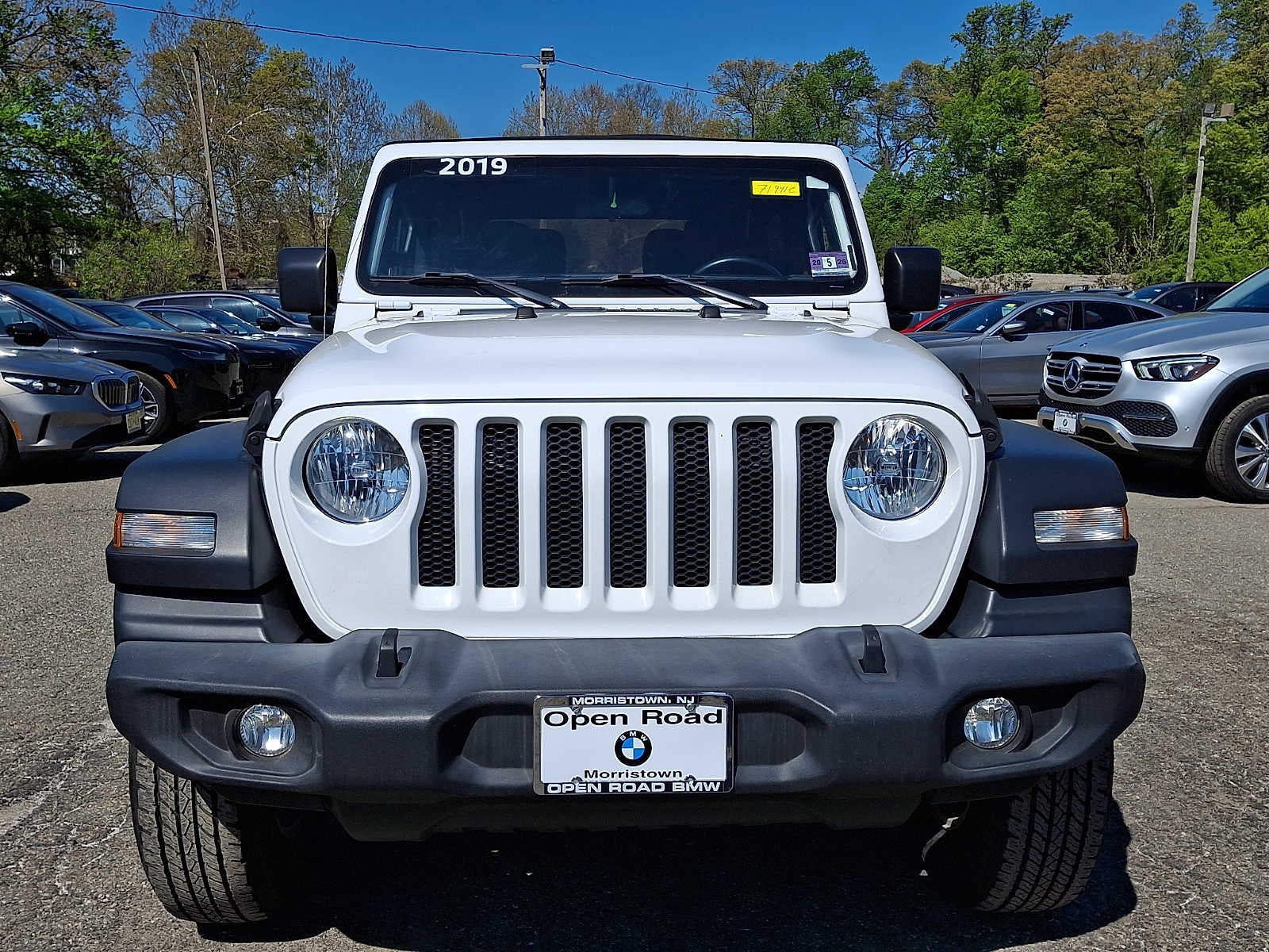 Used 2019 Jeep Wrangler Sport S with VIN 1C4GJXAG1KW621750 for sale in Morristown, NJ