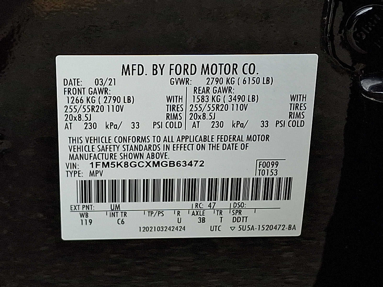 2021 Ford Explorer ST 4WD