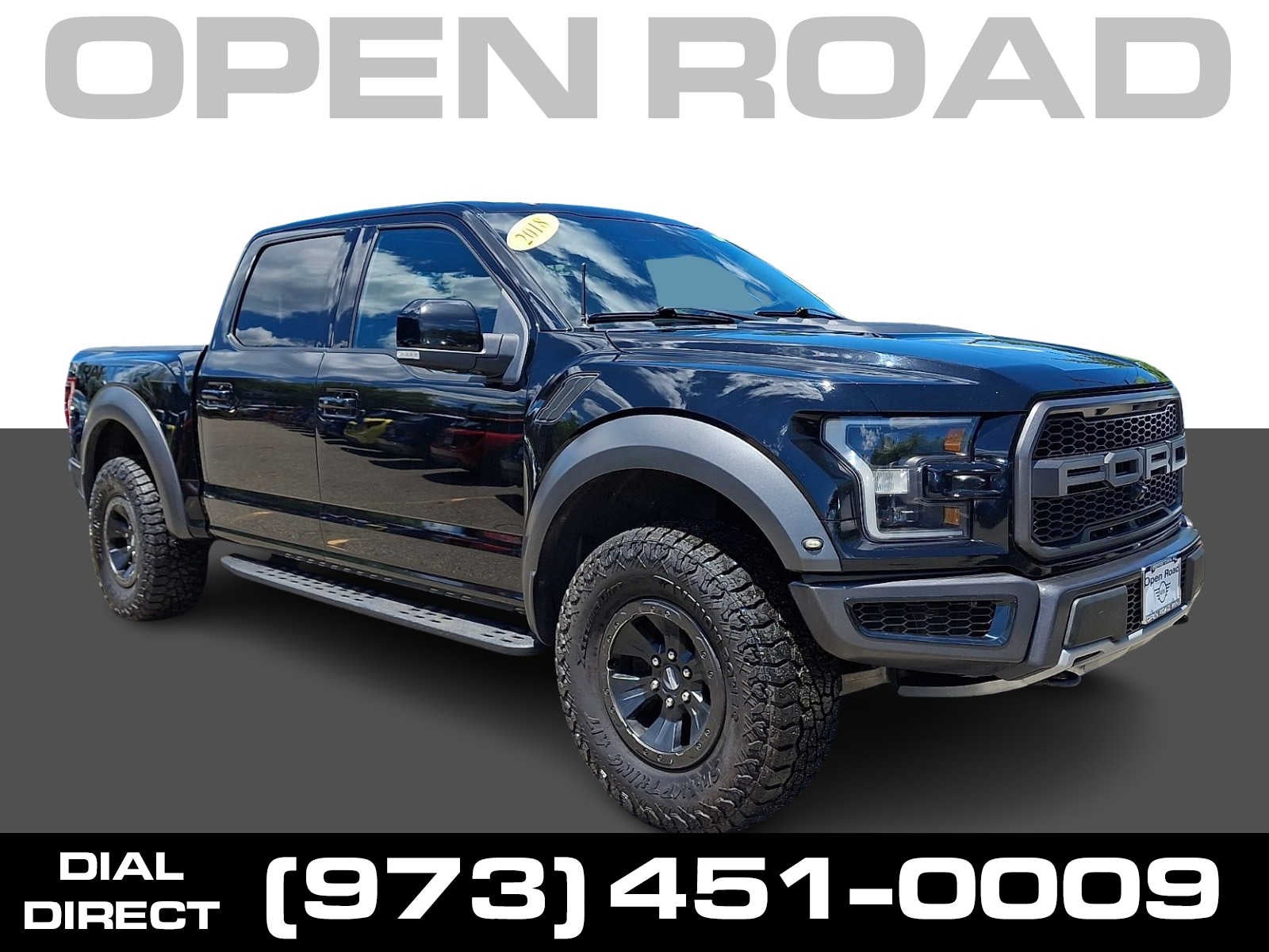 2018 Ford F-150 Raptor 4WD SuperCrew 5.5 Box