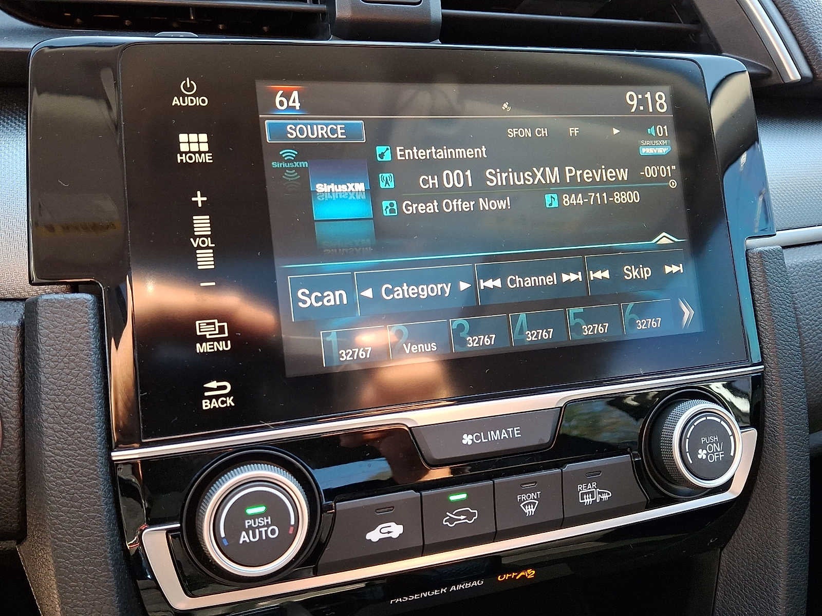 2018 Honda Civic EX CVT