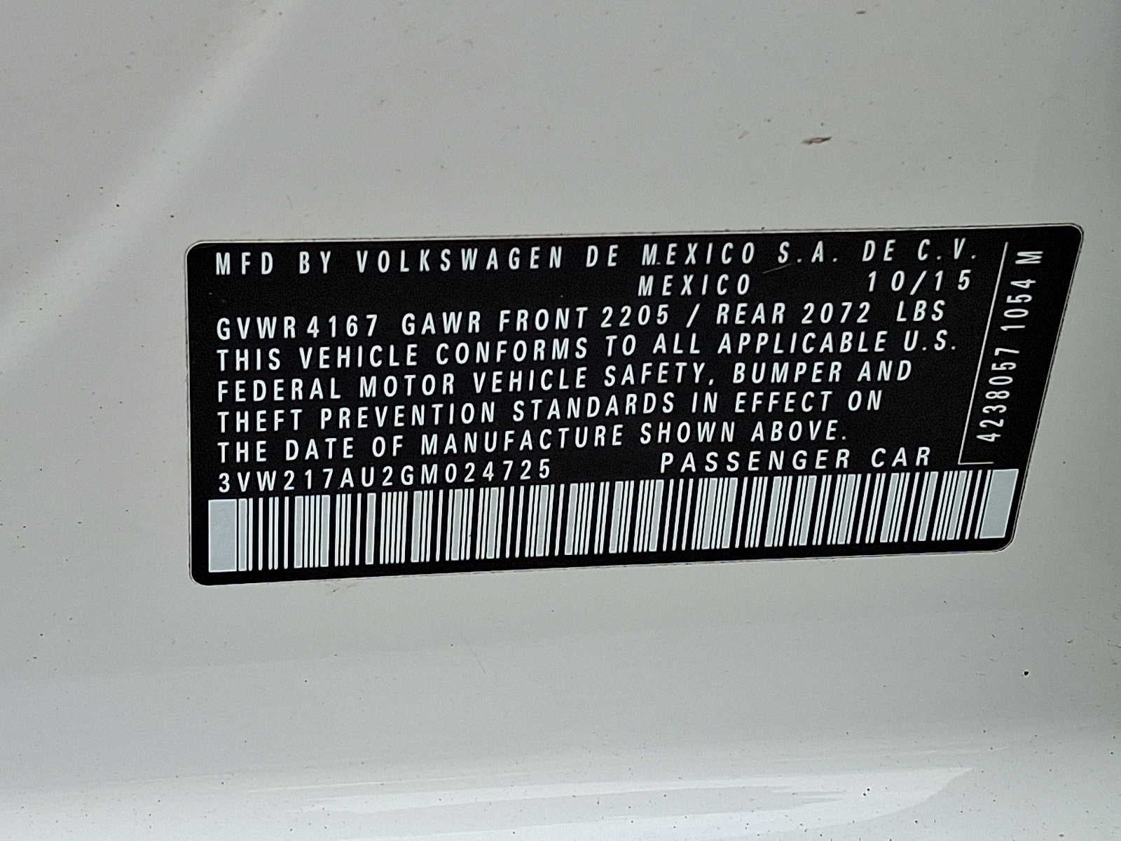 2016 Volkswagen Golf 4dr HB Auto TSI SE
