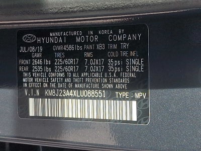 2020 Hyundai Tucson SE FWD