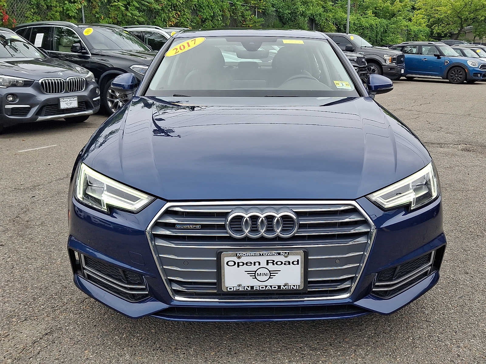 Used 2017 Audi A4 Premium Plus with VIN WAUENAF47HN058061 for sale in Morristown, NJ