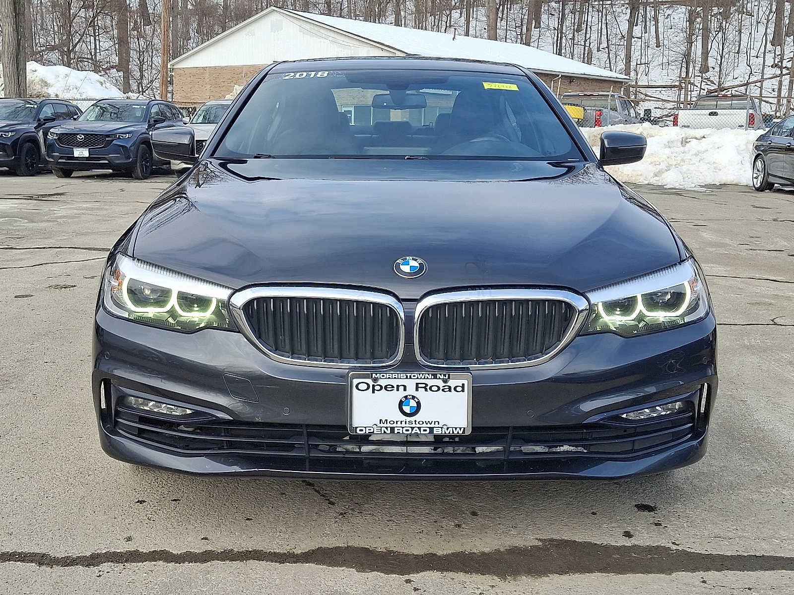Used 2018 BMW 5 Series 530i with VIN WBAJA7C5XJWA72758 for sale in Morristown, NJ