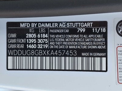 2019 Mercedes-Benz S-Class S 560 4MATIC® Sedan