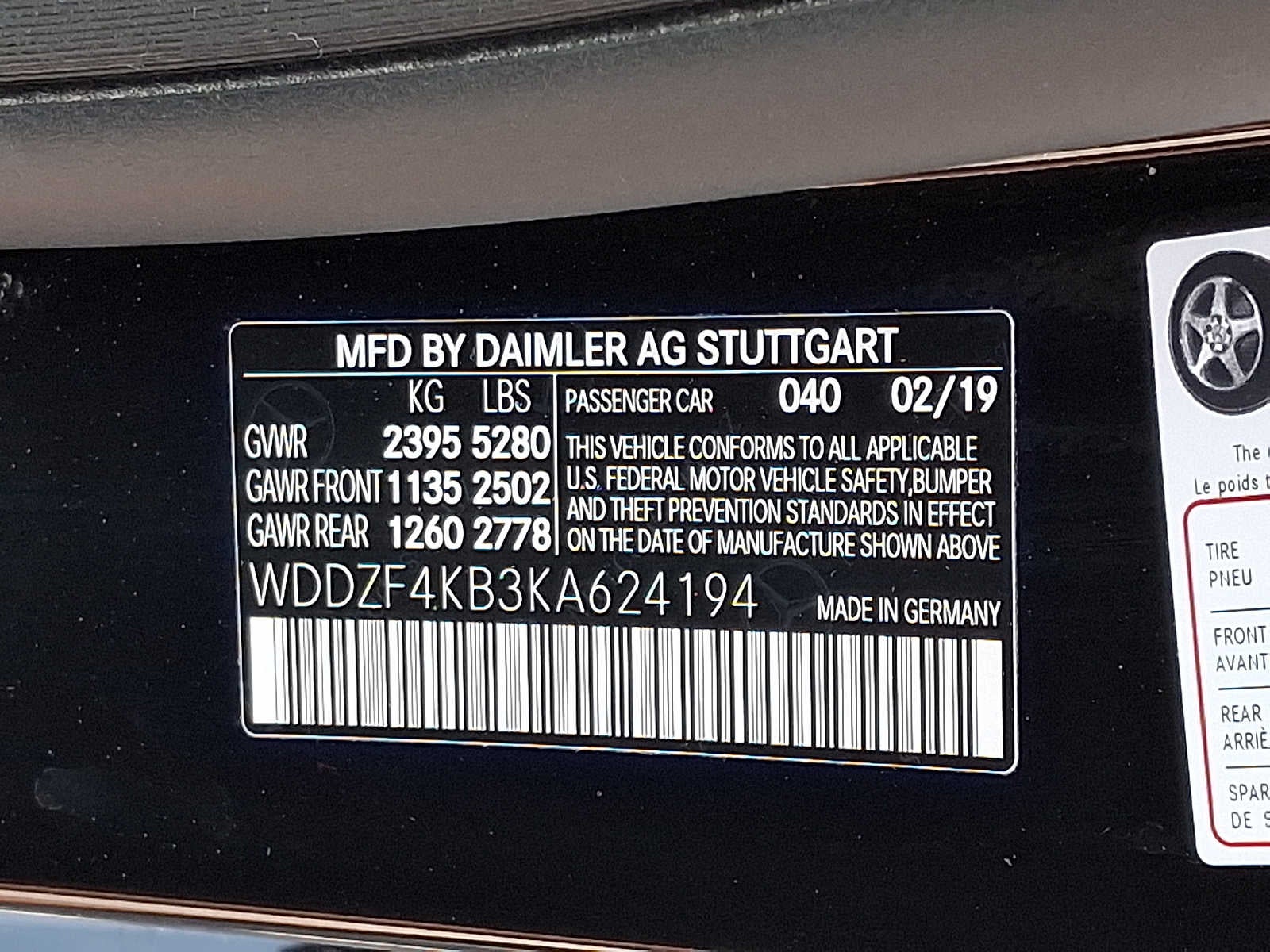 2019 Mercedes-Benz E-Class E 300 4MATIC® Sedan