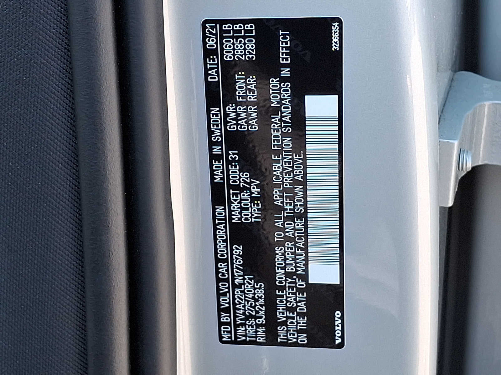2022 Volvo XC90 T6 AWD Inscription 7P