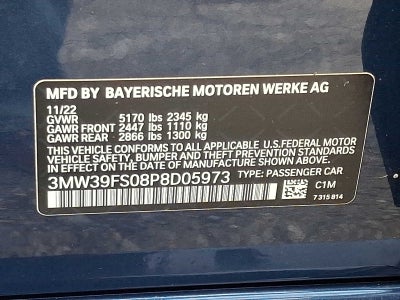 2023 BMW 3 Series 330e xDrive Plug-In Hybrid