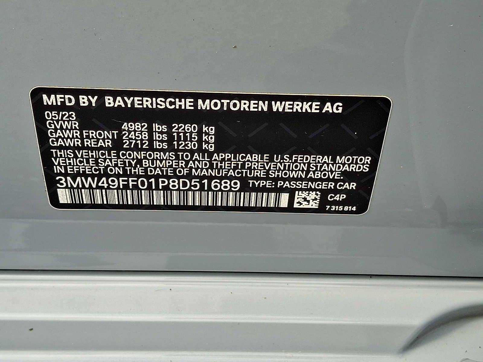 2023 BMW 3 Series M340i xDrive Sedan