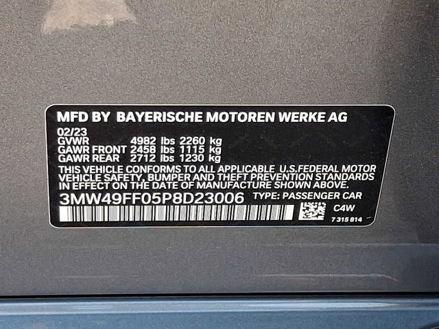 2023 BMW 3 Series M340i xDrive Sedan