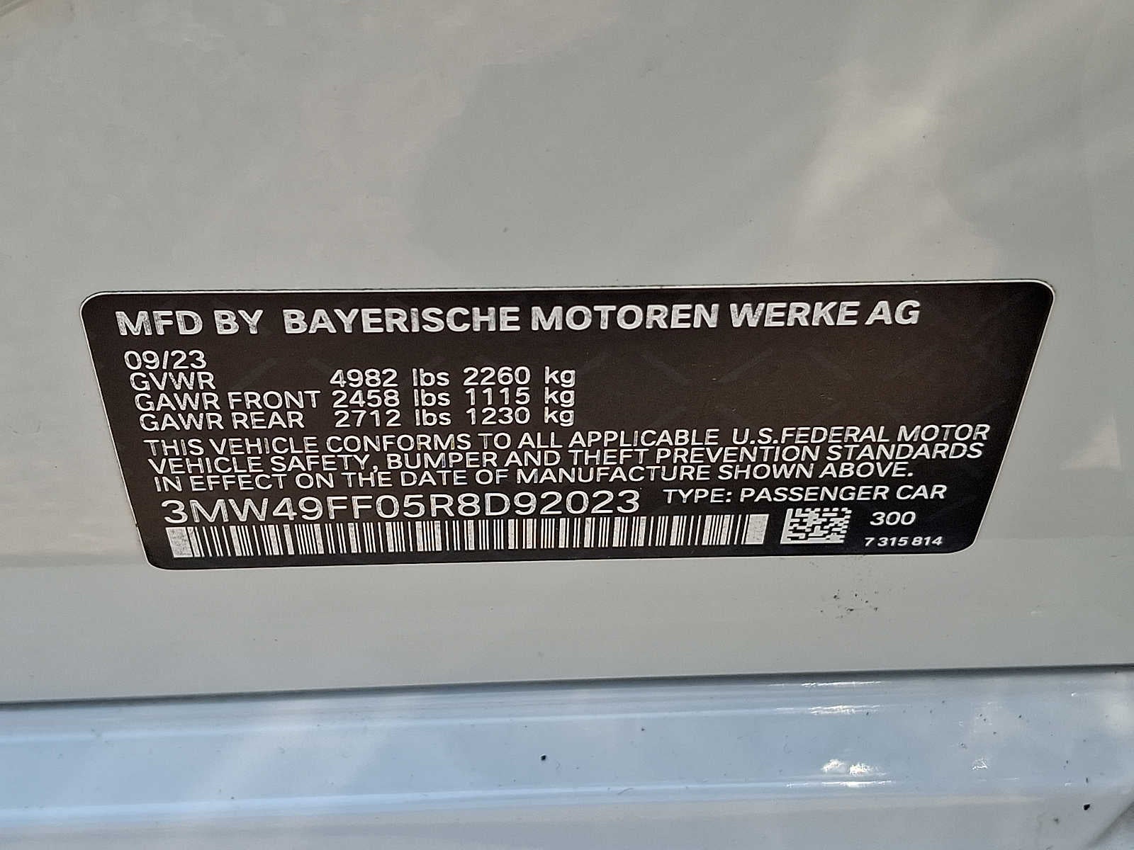 2024 BMW 3 Series M340i xDrive Sedan