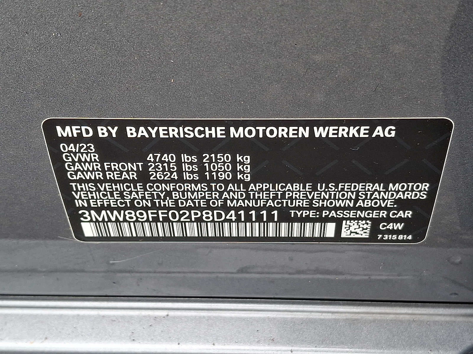 2023 BMW 3 Series 330i xDrive Sedan