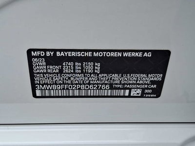 2023 BMW 3 Series 330i xDrive Sedan
