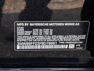 2023 BMW 3 Series 330i xDrive Sedan