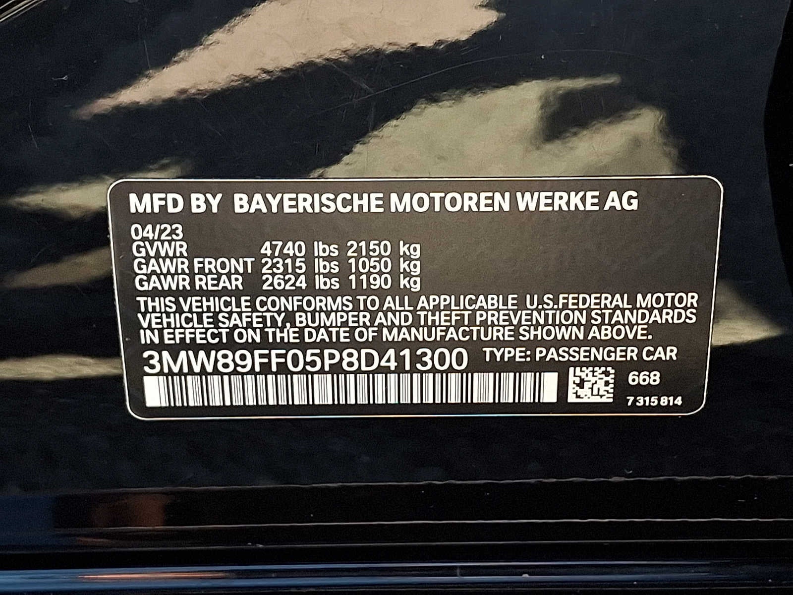 2023 BMW 3 Series 330i xDrive Sedan