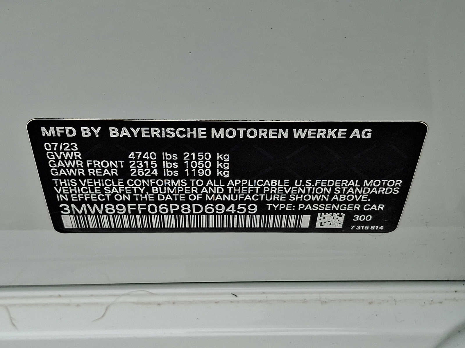 2023 BMW 3 Series 330i xDrive Sedan
