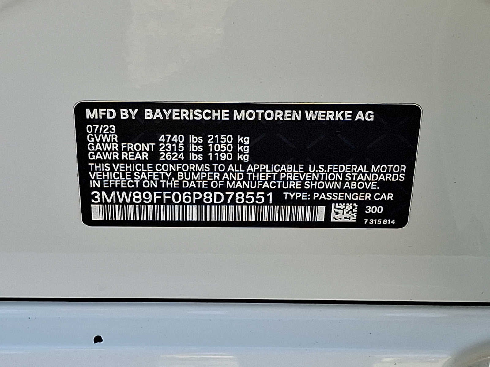 2023 BMW 3 Series 330i xDrive Sedan