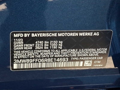 2024 BMW 3 Series 330i xDrive Sedan