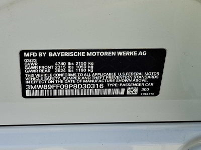 2023 BMW 3 Series 330i xDrive Sedan
