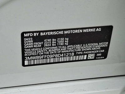 2023 BMW 3 Series 330i xDrive Sedan