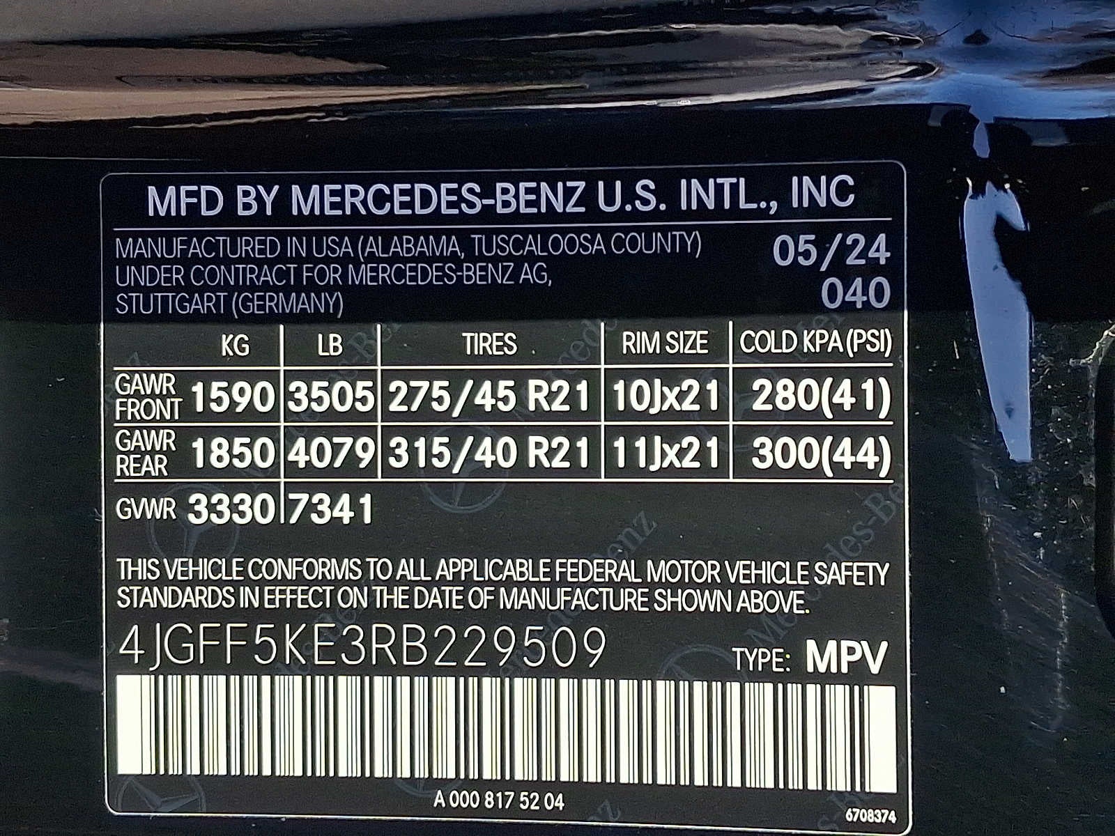 2024 Mercedes-Benz GLS GLS 450 4MATIC® SUV