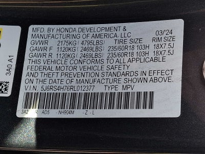 2024 Honda CR-V EX-L AWD