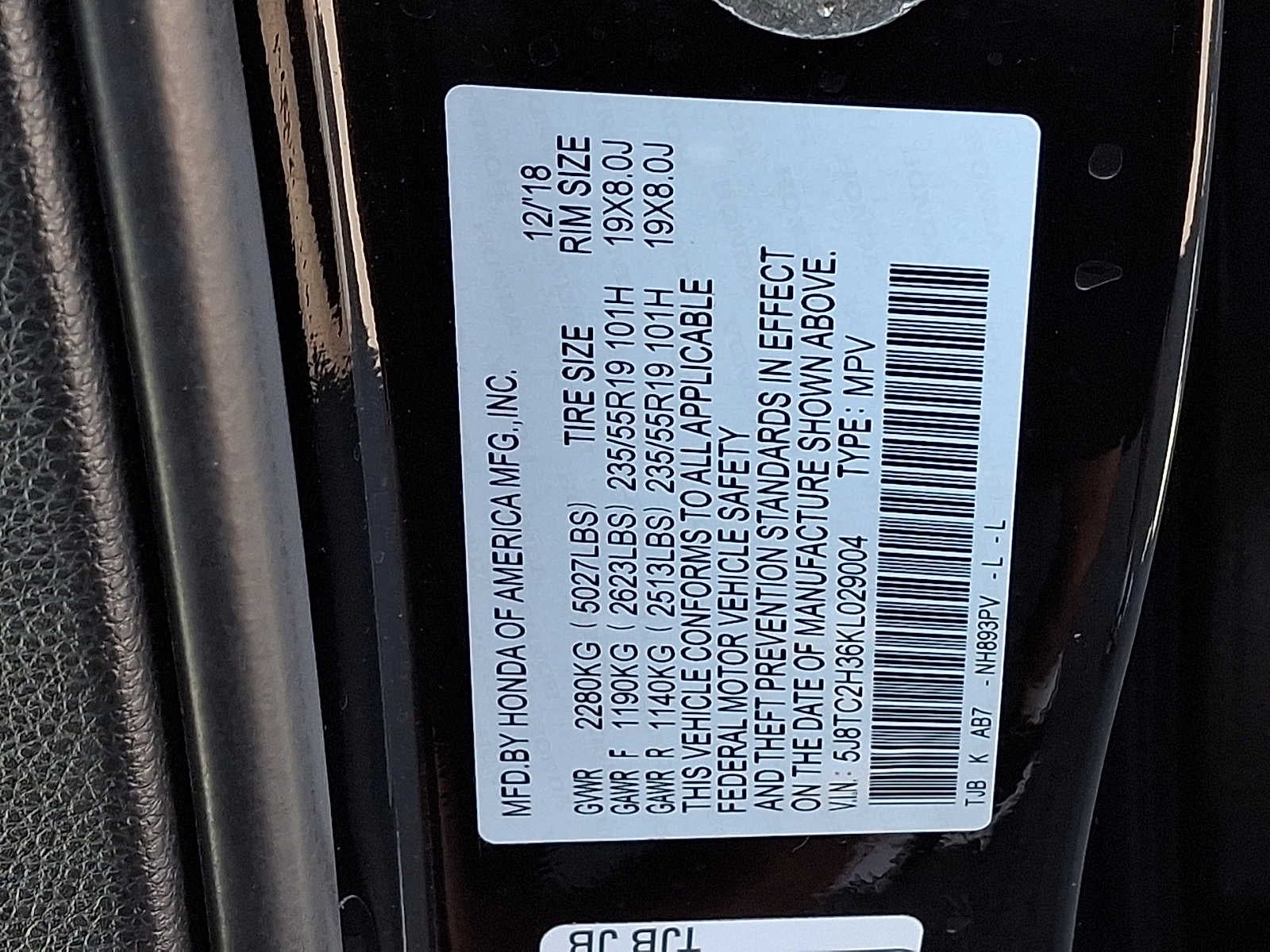 2019 Acura RDX AWD