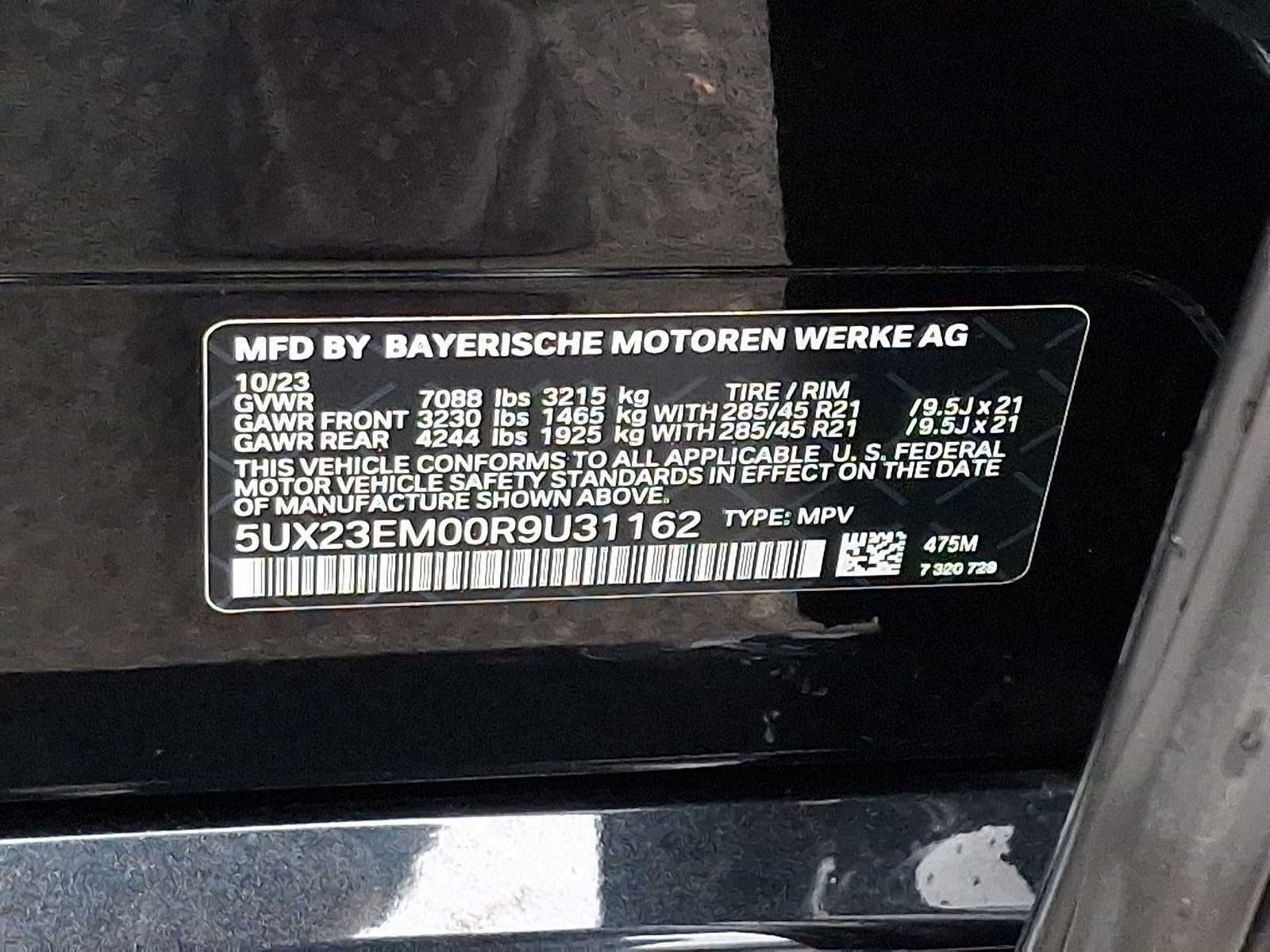 2024 BMW X7 xDrive40i Sports Activity Vehicle