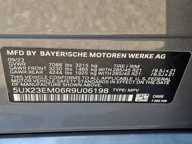 2024 BMW X7 xDrive40i Sports Activity Vehicle
