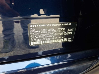 2025 BMW X7 xDrive40i Sports Activity Vehicle