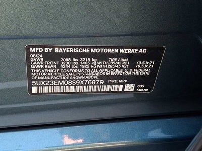2025 BMW X7 xDrive40i Sports Activity Vehicle