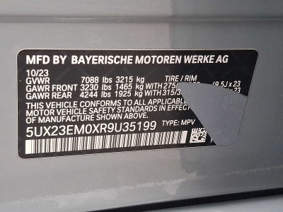 2024 BMW X7 xDrive40i Sports Activity Vehicle