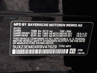 2024 BMW X7 xDrive40i Sports Activity Vehicle