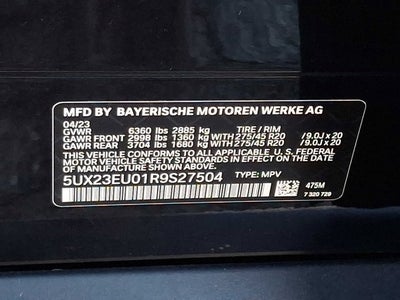 2024 BMW X5 xDrive40i Sports Activity Vehicle