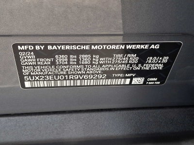2024 BMW X5 xDrive40i Sports Activity Vehicle