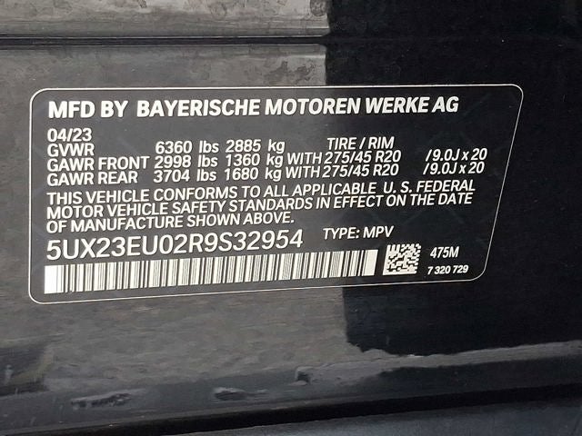 2024 BMW X5 xDrive40i Sports Activity Vehicle