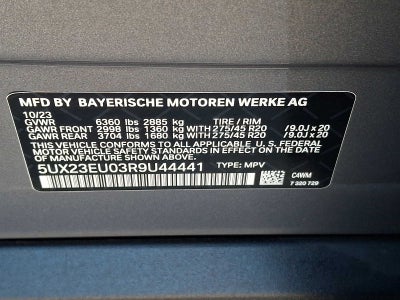 2024 BMW X5 xDrive40i Sports Activity Vehicle