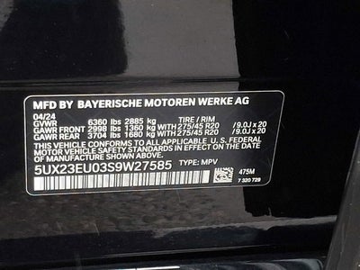 2025 BMW X5 xDrive40i Sports Activity Vehicle