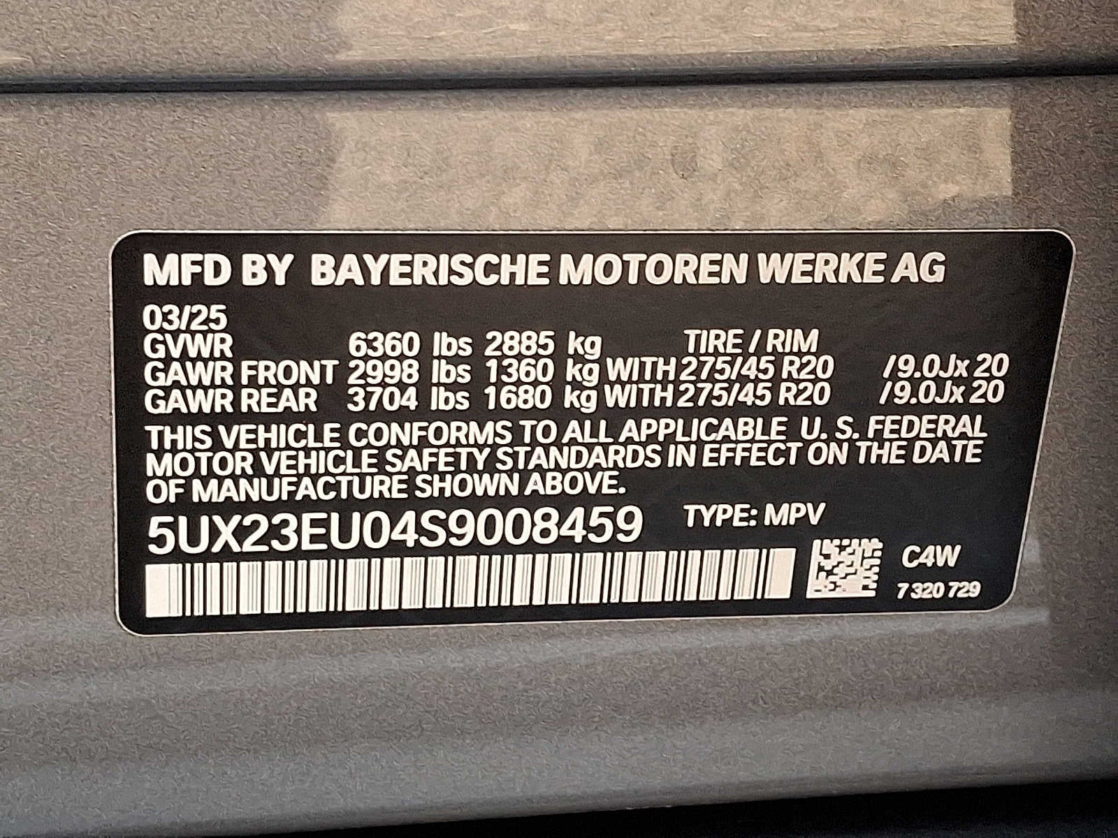 2025 BMW X5 xDrive40i Sports Activity Vehicle