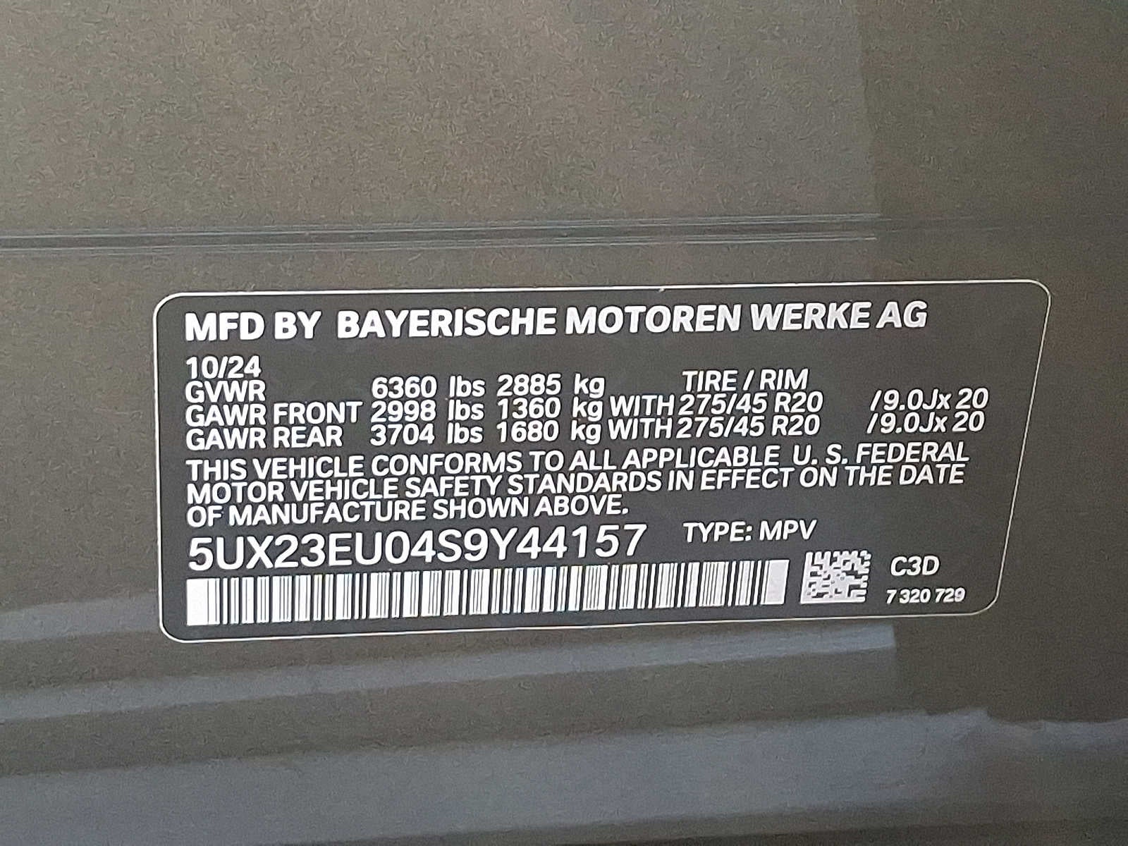 2025 BMW X5 xDrive40i Sports Activity Vehicle