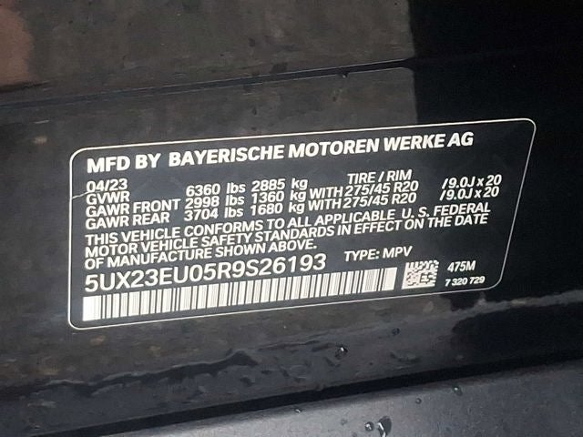 2024 BMW X5 xDrive40i Sports Activity Vehicle