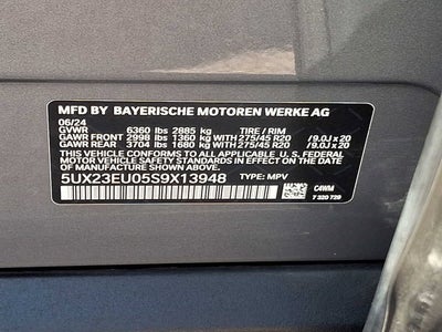 2025 BMW X5 xDrive40i Sports Activity Vehicle