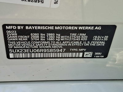 2024 BMW X5 xDrive40i Sports Activity Vehicle