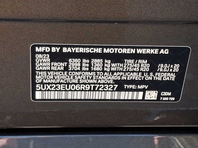 2024 BMW X5 xDrive40i Sports Activity Vehicle