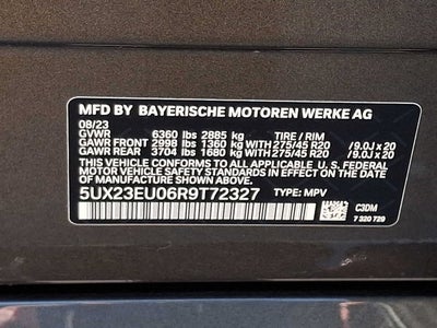 2024 BMW X5 xDrive40i Sports Activity Vehicle