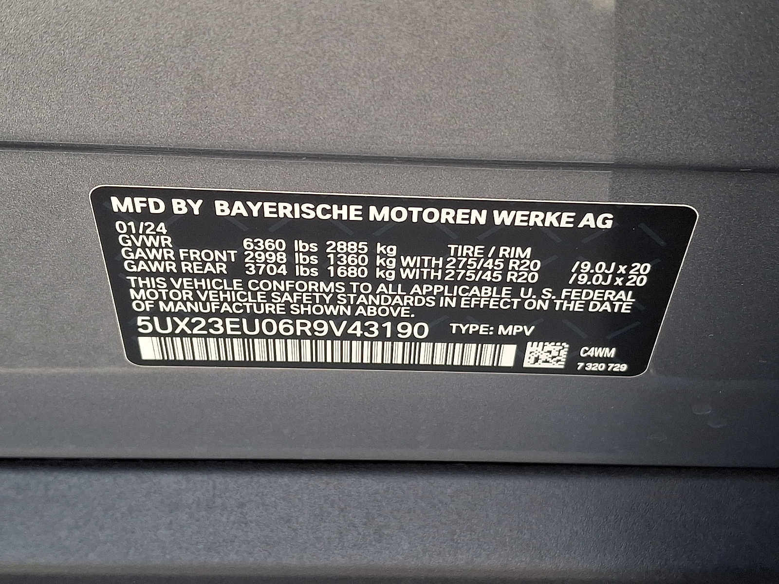 2024 BMW X5 xDrive40i Sports Activity Vehicle