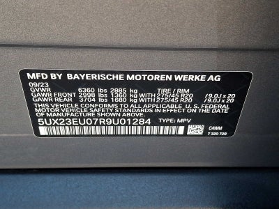 2024 BMW X5 xDrive40i Sports Activity Vehicle