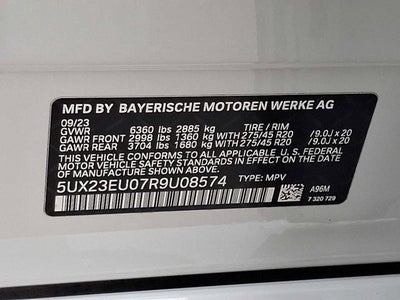 2024 BMW X5 xDrive40i Sports Activity Vehicle