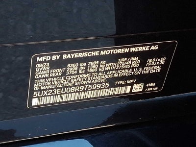 2024 BMW X5 xDrive40i Sports Activity Vehicle