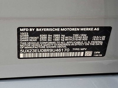 2024 BMW X5 xDrive40i Sports Activity Vehicle